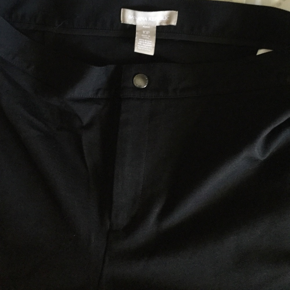 Black pants, straight leg style, dressy never worn